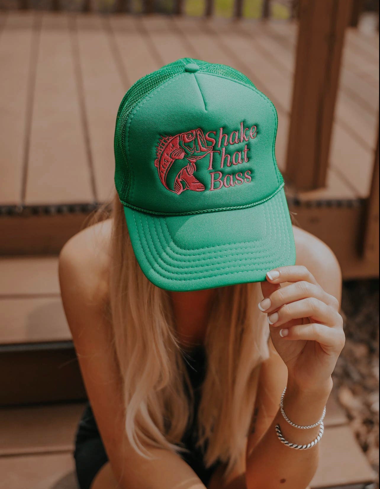 Shake That Bass Trucker Hat