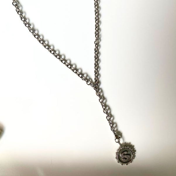 Gallery Lariat Necklace - designed for Pendant Charms and Initials