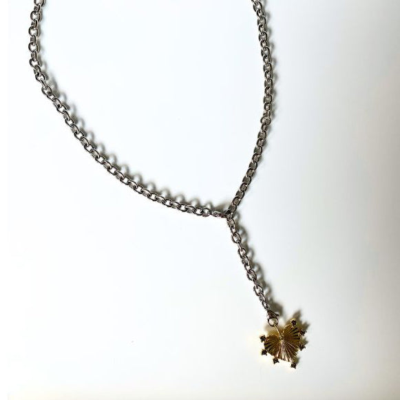 Gallery Lariat Necklace - designed for Pendant Charms and Initials