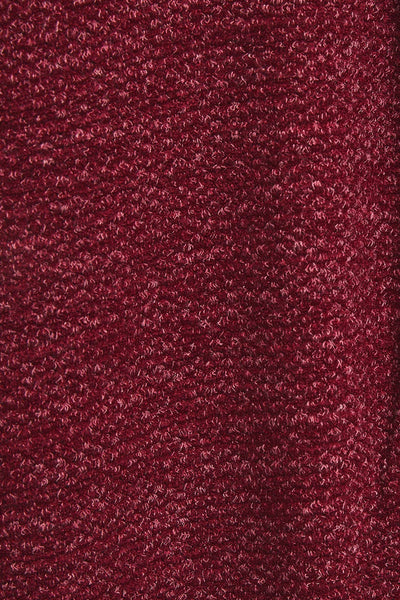 Burgundy Button Up Shacket