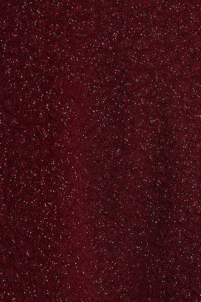 Burgundy Back Tie Top