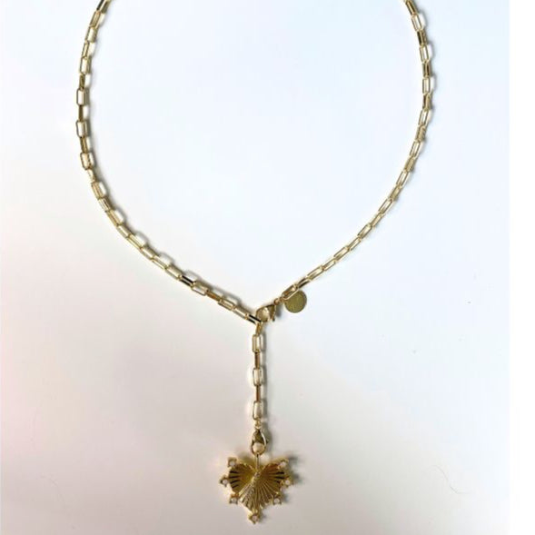 Chelsea Lariat Chain - Designed for Pendant Charms and Initials