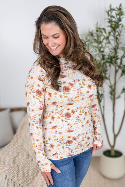 IN STOCK Blair Long Sleeve Top - Harvest Charm Floral