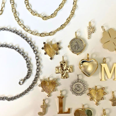 Mia Lariat Necklace - designed for Pendant Charms and Initials