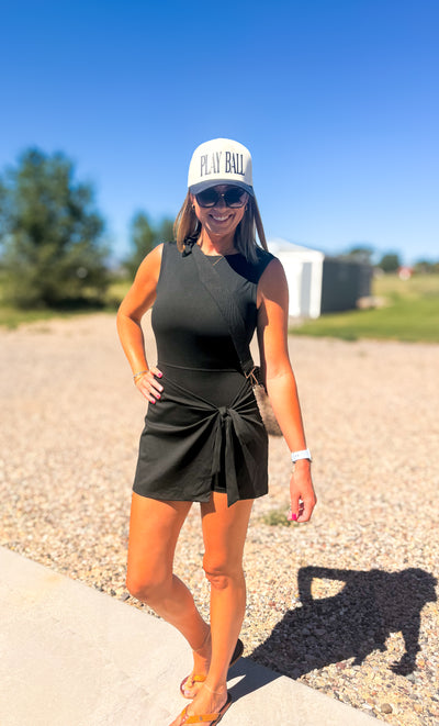 black athleisure dress Wrap Small FABRIC 86% Polyester / best_selling_mens_shoes Choose Size:EU36 - UK3 - US5 Man Back Three Lines