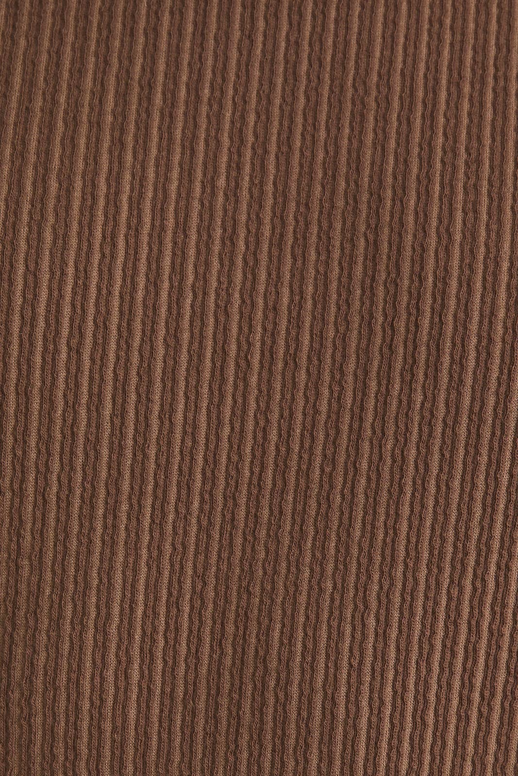 Mocha Top with Front Tie