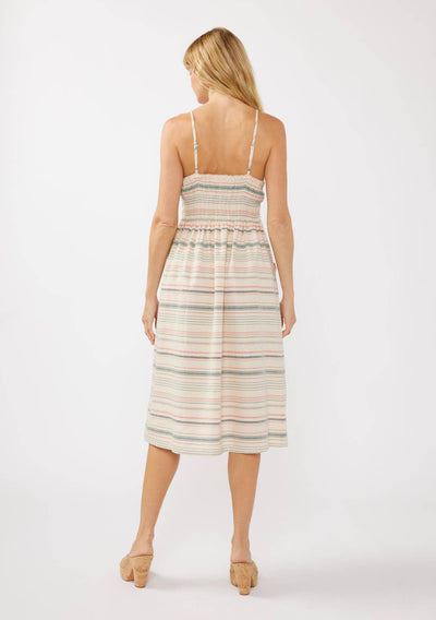 Sunstone Striped Midi Dress