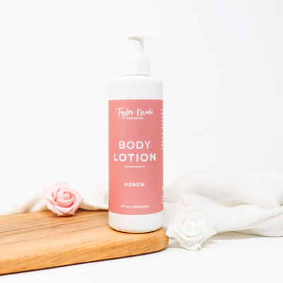 Renew Organic Lotion with Hyaluronic Acid: 8oz
