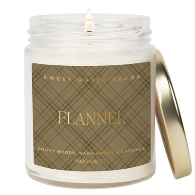 Flannel 9 oz Soy Candle
