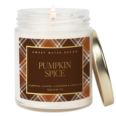 Pumpkin Spice 9 oz Soy Candle