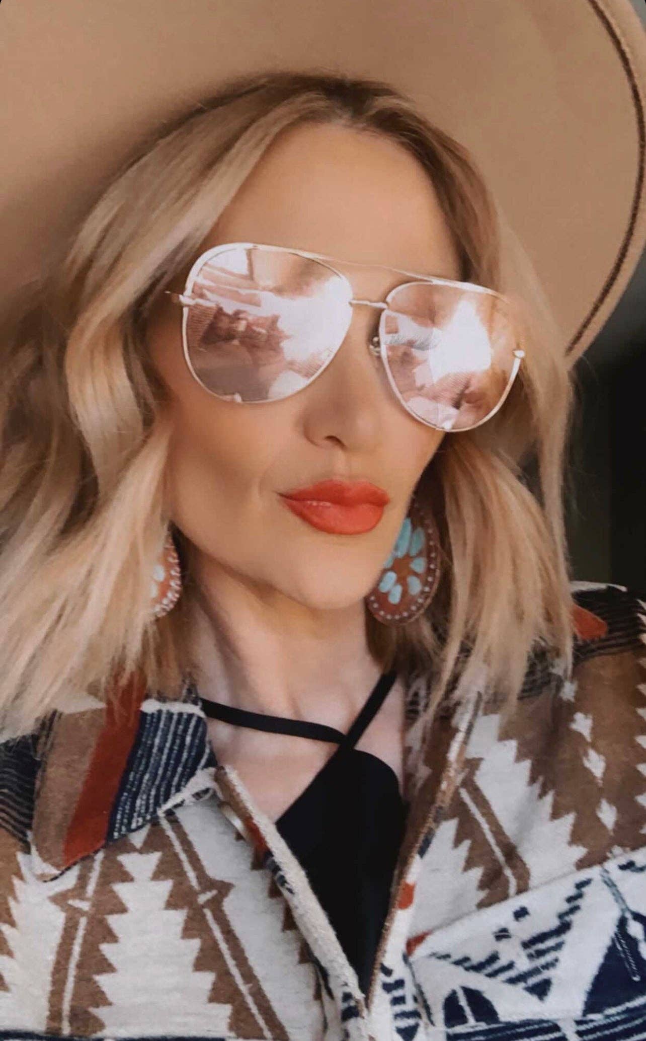 Classic Aviators: Rose Pink