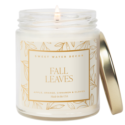 Fall Leaves 9 oz Soy Candle