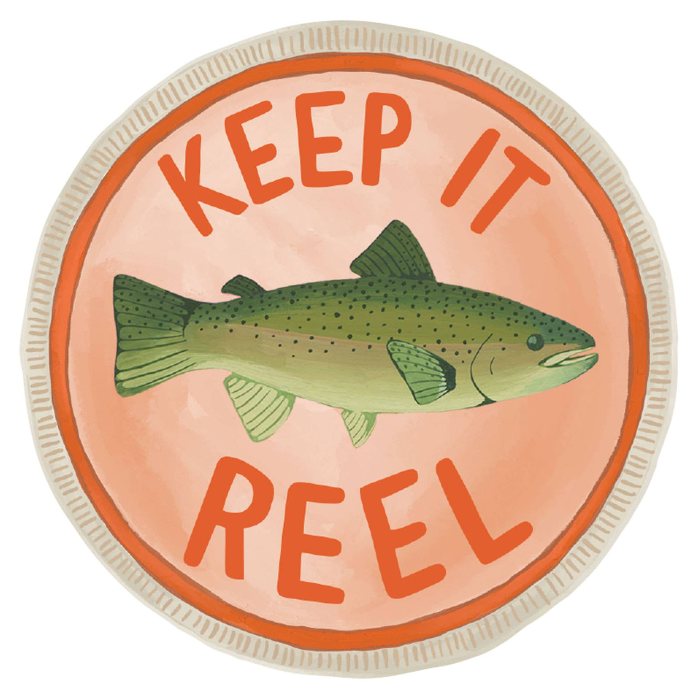 Keep It Reel Decal Sticker