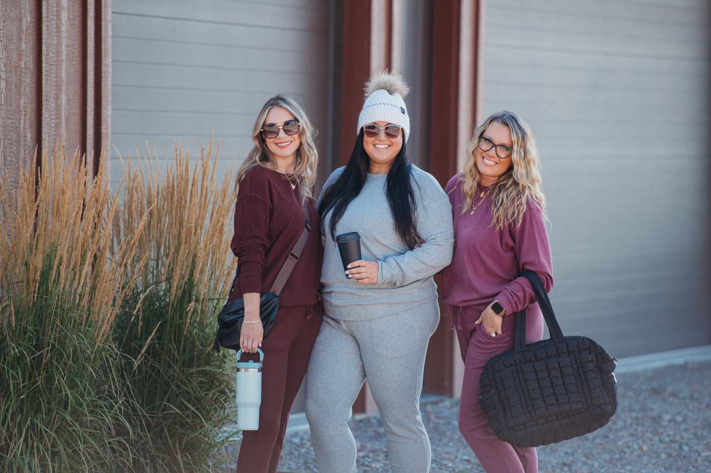 IN STOCK Corrine Joggers - Plum