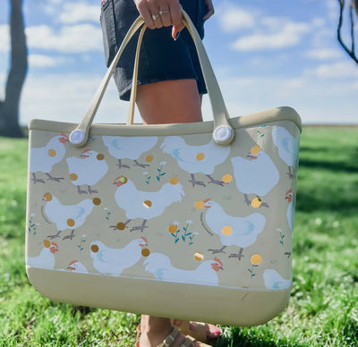 Spring Chicken Tote Bag 3.10