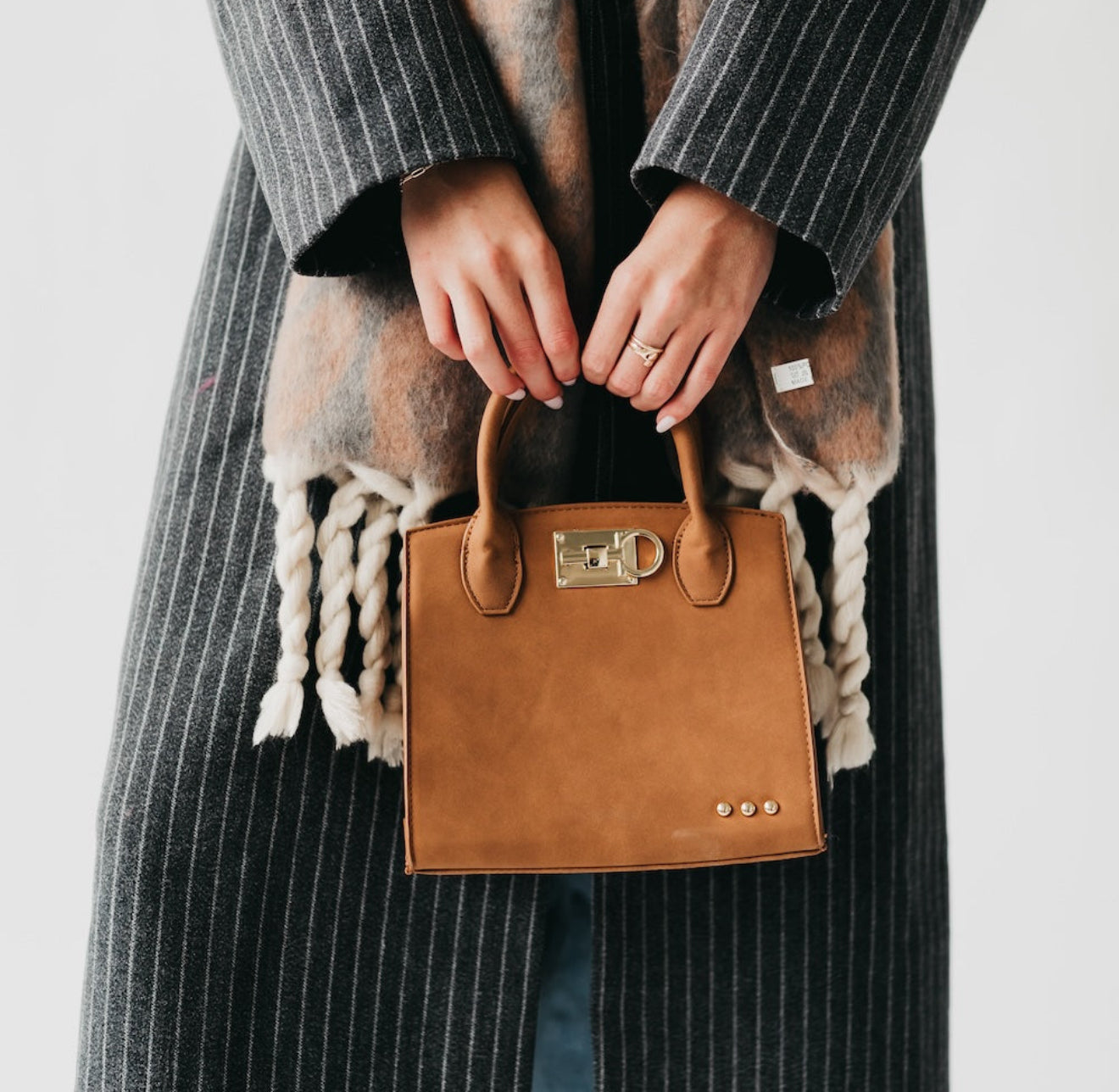 Nixie Nubuck Tote