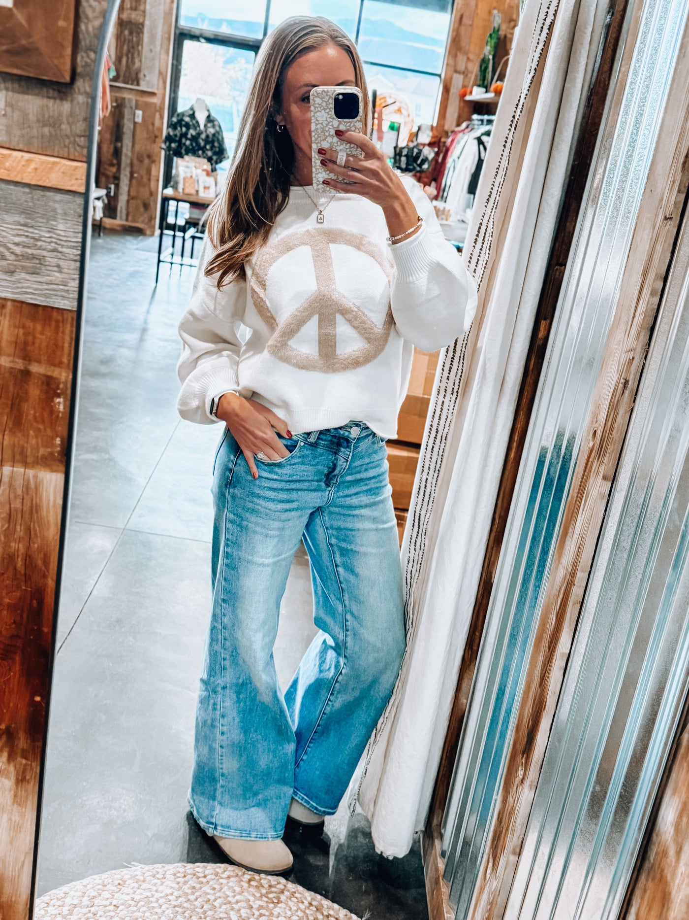 Clearwater High Rise Wide Leg Denim