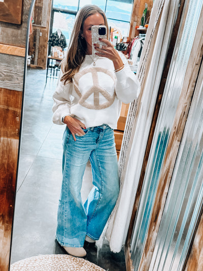 Clearwater High Rise Wide Leg Denim