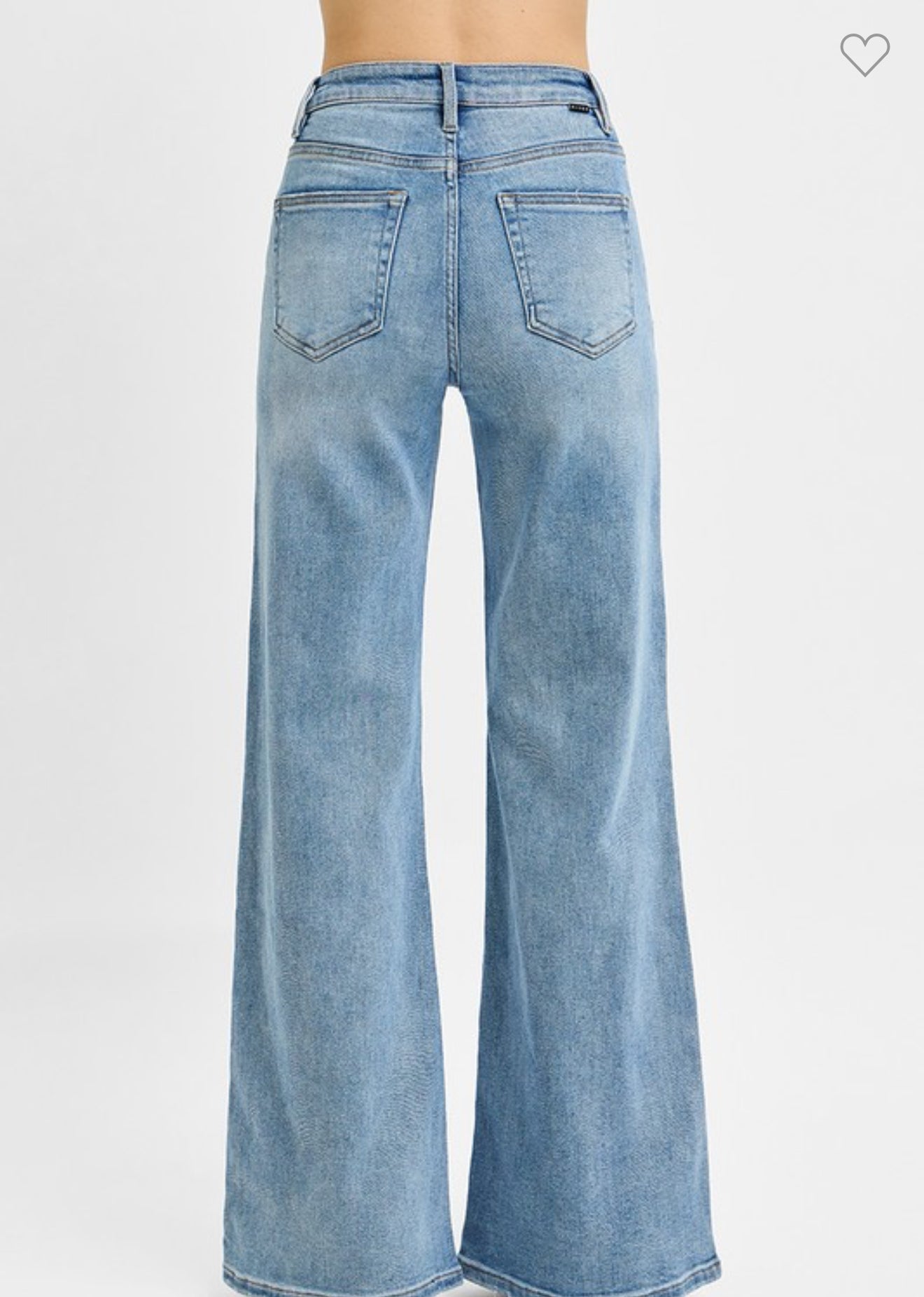 Clearwater High Rise Wide Leg Denim
