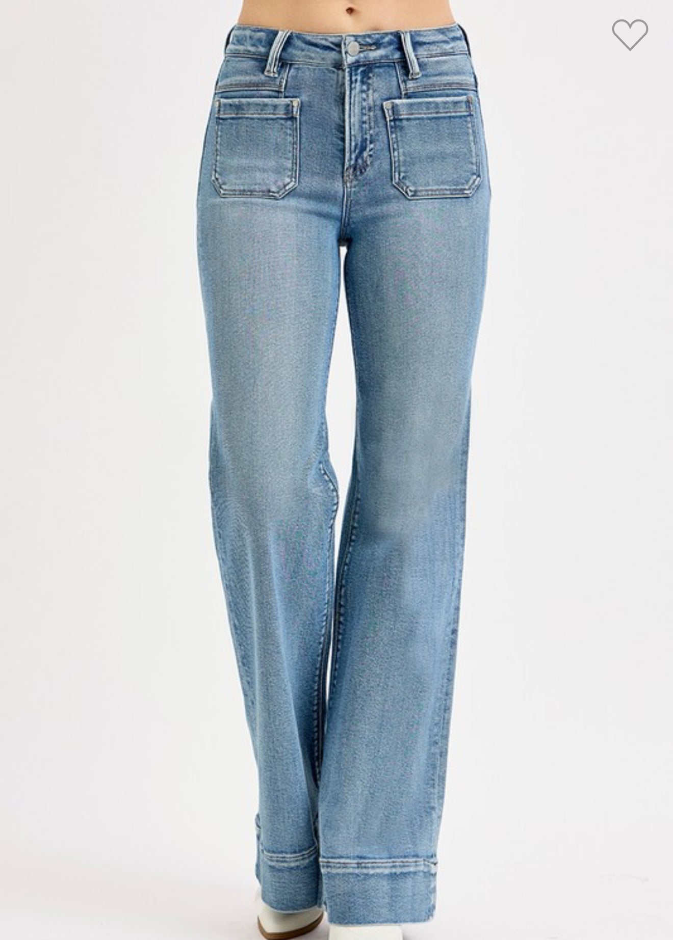 The Alder High Rise Patch Pocket Jeans
