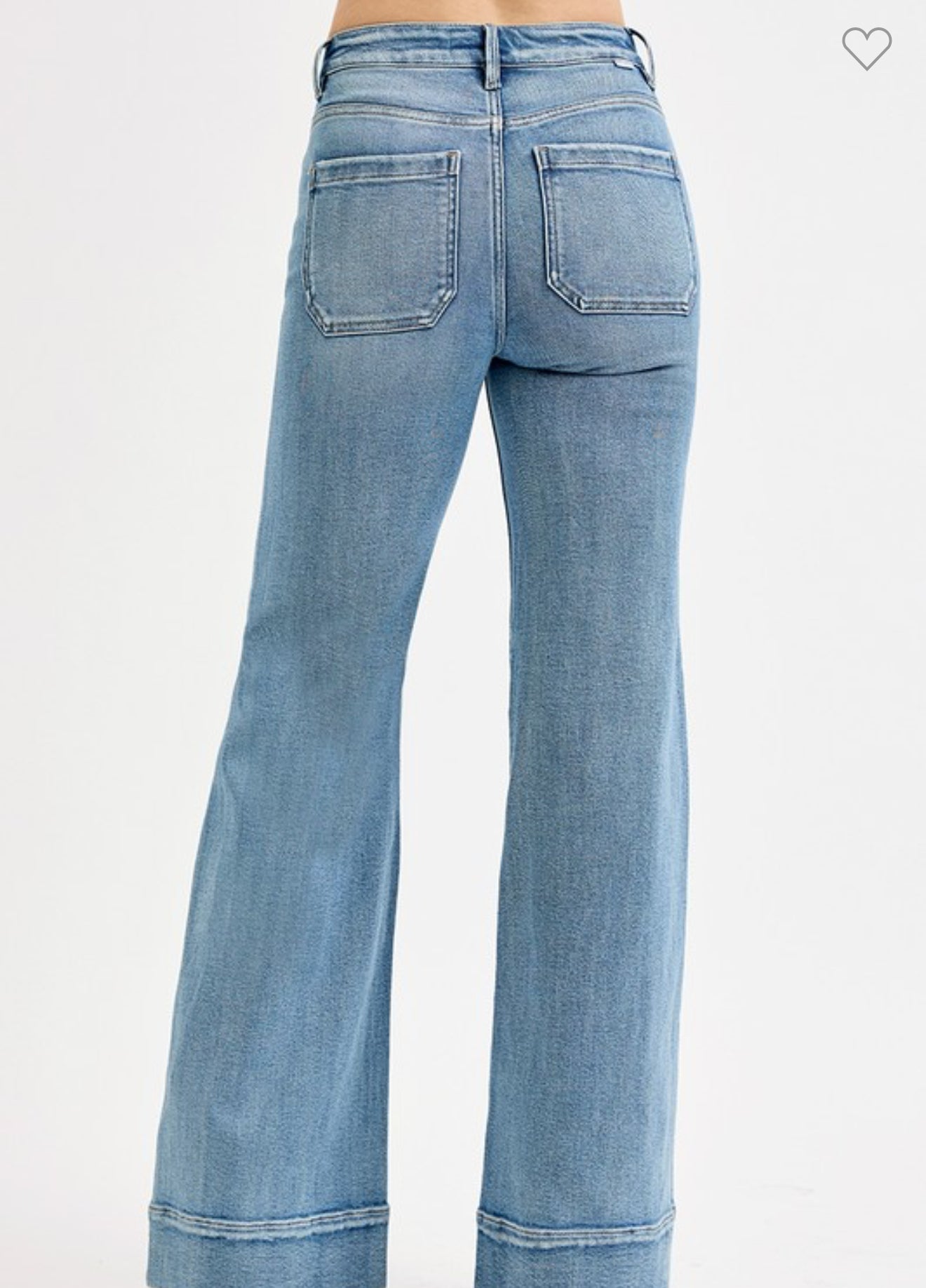The Alder High Rise Patch Pocket Jeans
