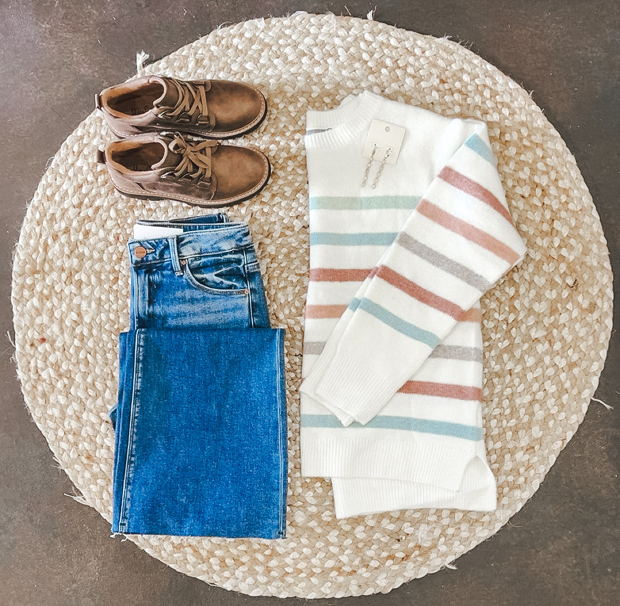 Painted Sky Stripe Sweater