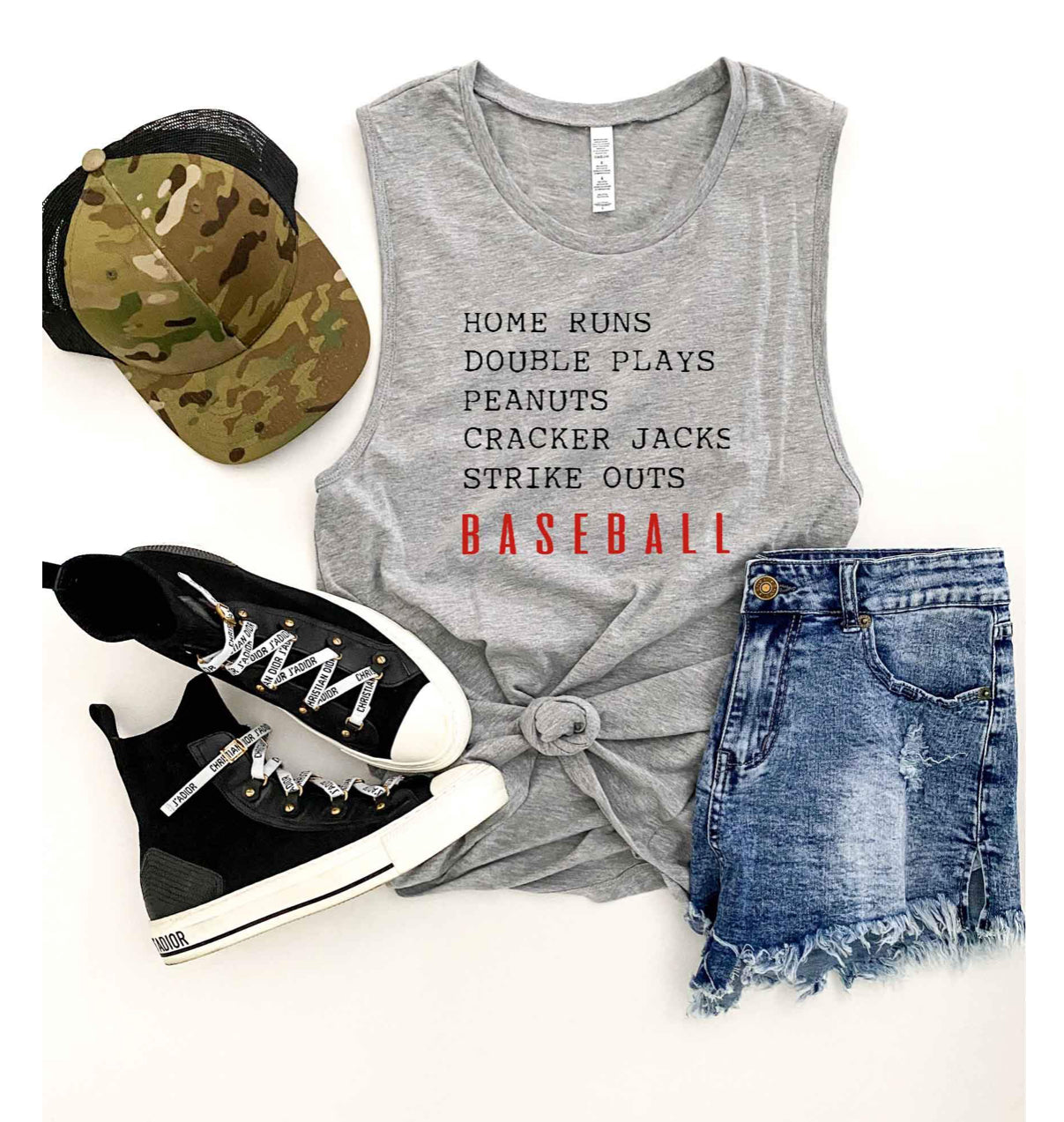 Home Run and Double Plays Tank 4.25