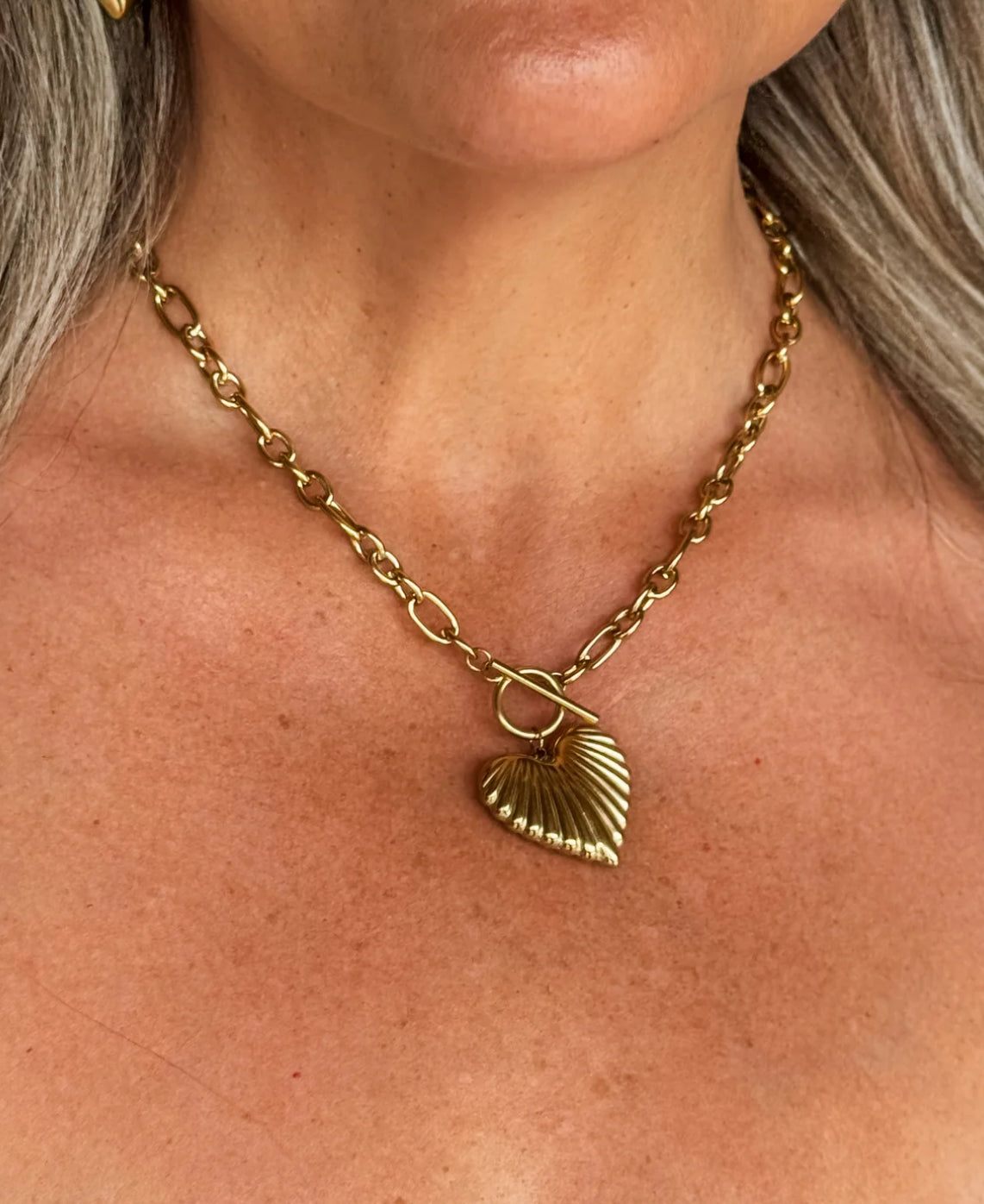 Shell Heart Necklace