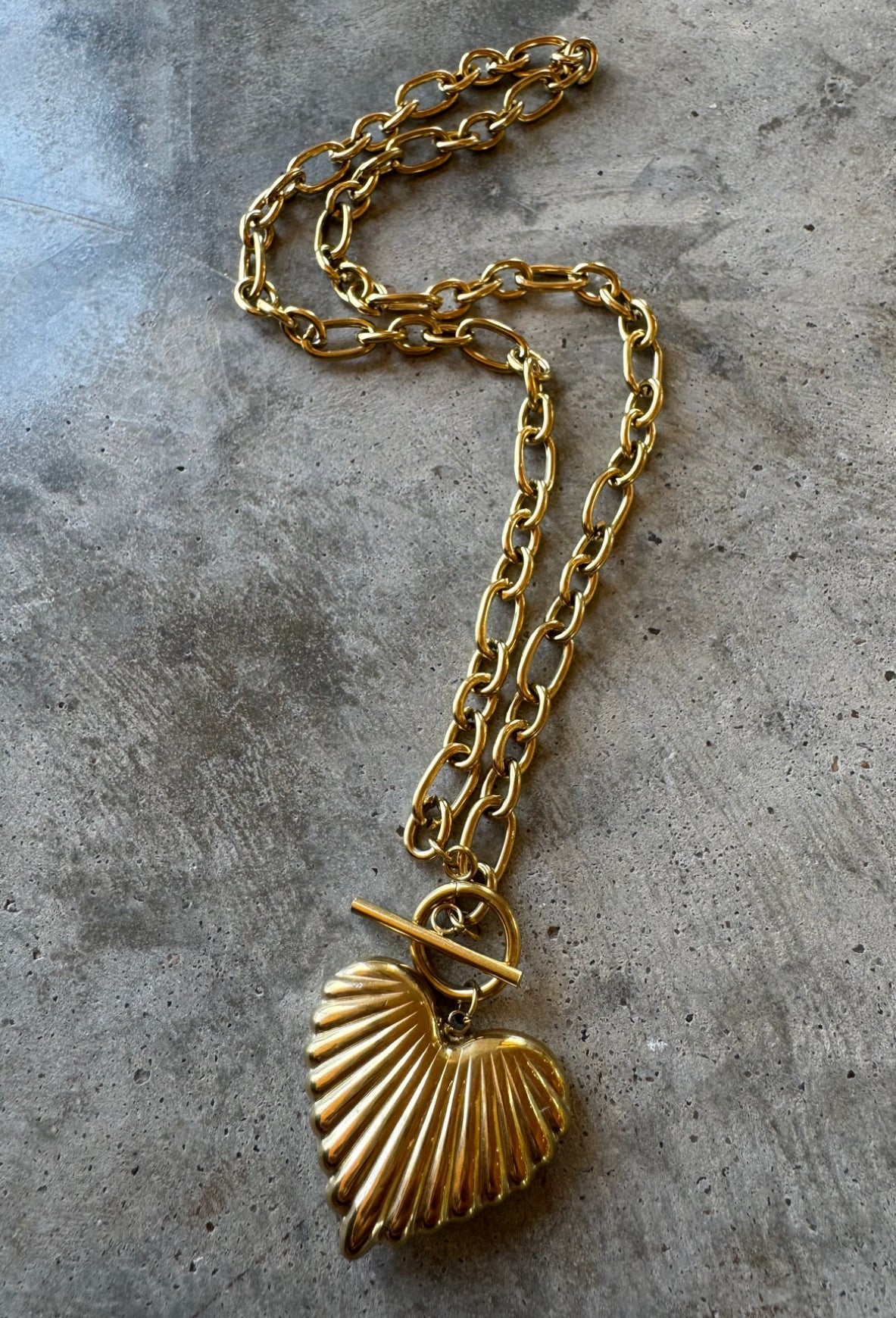 Shell Heart Necklace