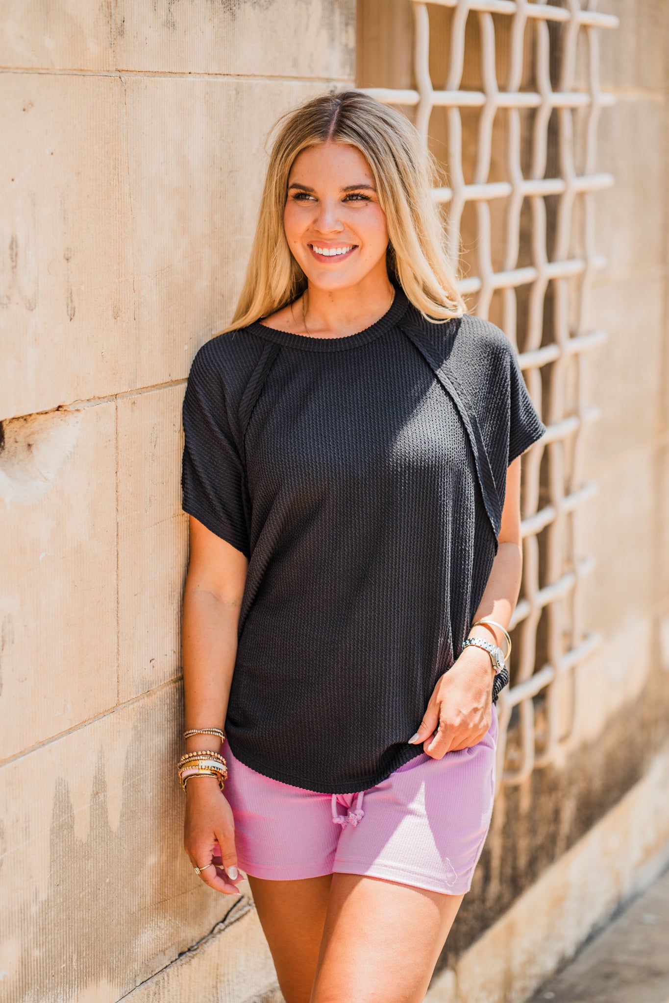 Black Summit Poncho Tee