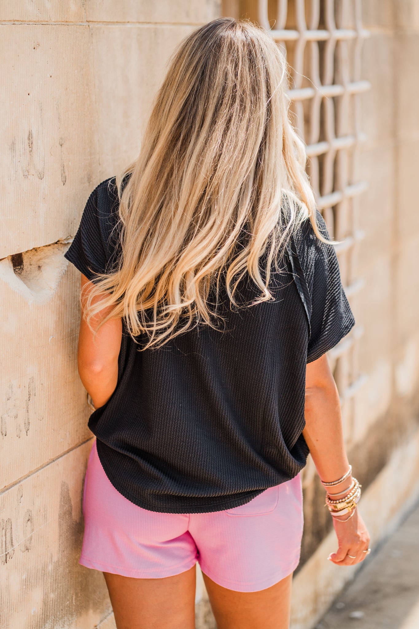 Black Summit Poncho Tee
