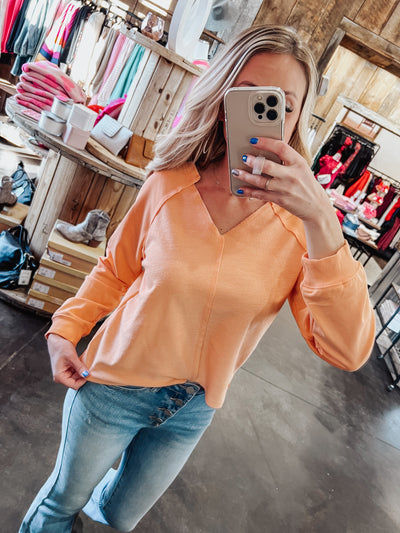 Cantaloupe Pullover Sweatshirt