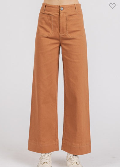 The Ridge Wide Leg Jean – Canyon Clay