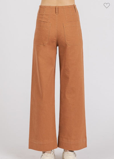 The Ridge Wide Leg Jean – Canyon Clay