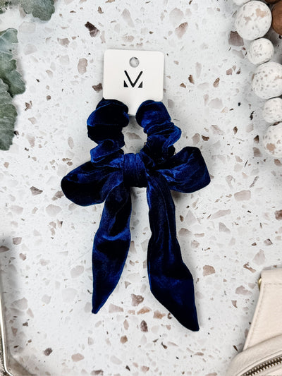 IN STOCK Velvet Bow Scrunchie