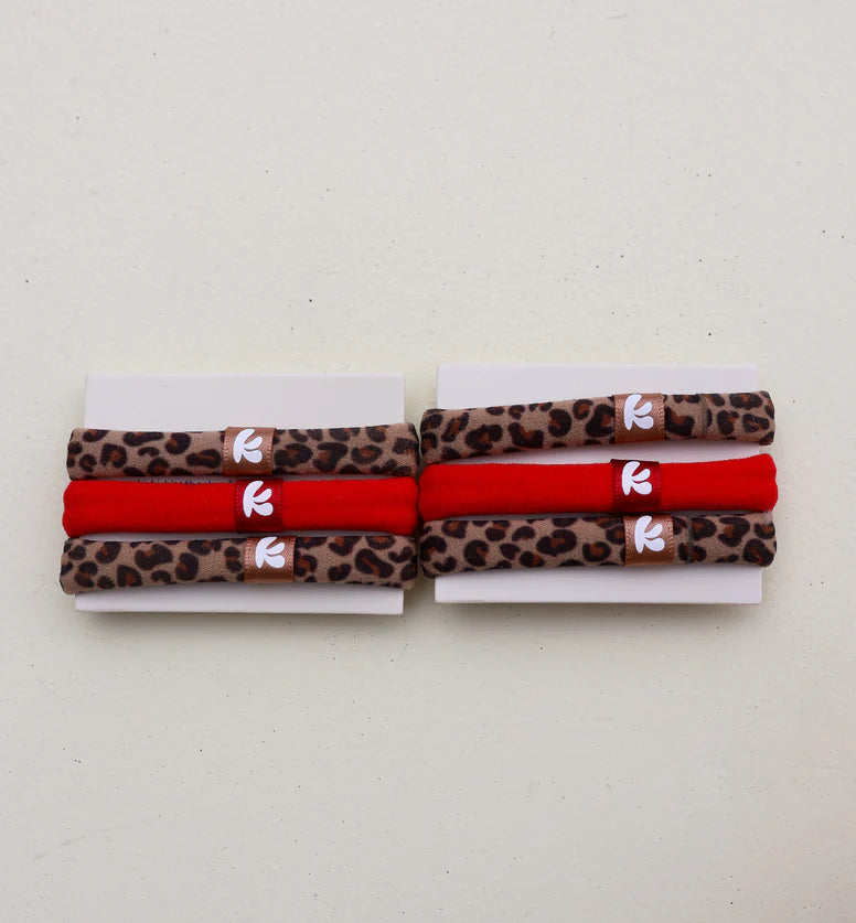 Skinny High Intensi’ties’- Cheetah + Red