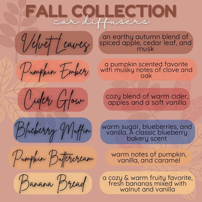 Fall Car Diffusers