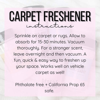 Fall Carpet Freshener