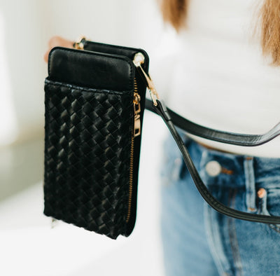 Woven Double Duty Phone Bag 8.28