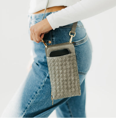 Woven Double Duty Phone Bag 8.28