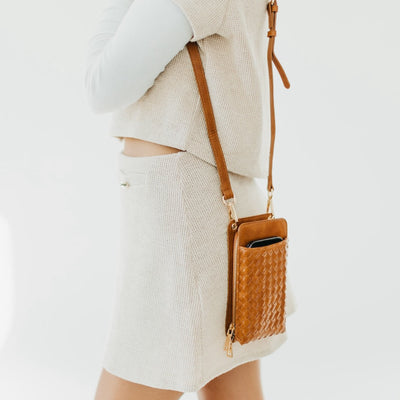 Woven Double Duty Phone Bag 8.28