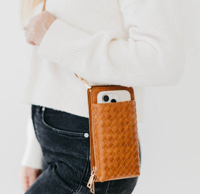 Woven Double Duty Phone Bag 8.28
