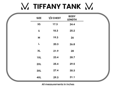 IN STOCK Tiffany Tank - Navy and White Stripes