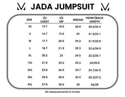 IN STOCK Jada Jumpsuit - Black