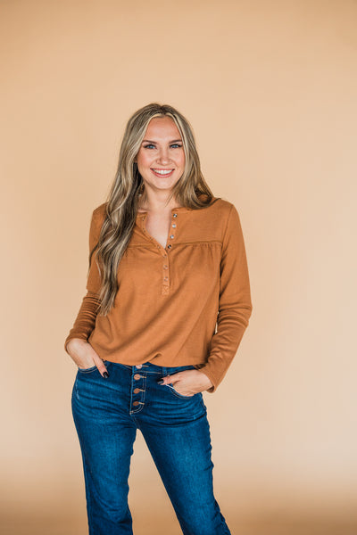 Camel Thermal Long Sleeve