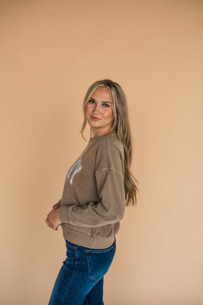 Game Day Tavern Taupe Downey Top