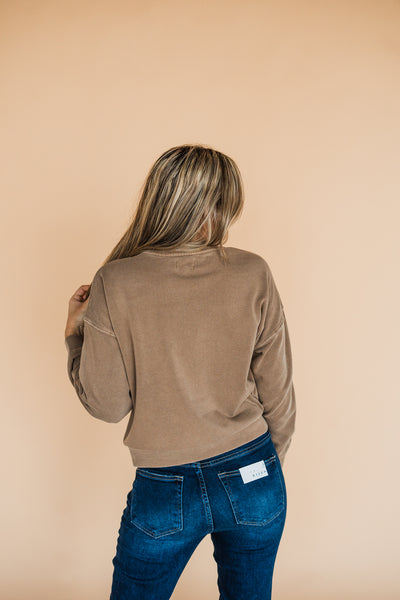 Game Day Tavern Taupe Downey Top