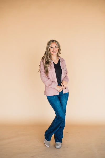 Tyler Jacket- Mauve