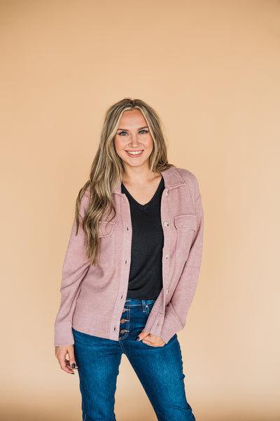 Tyler Jacket- Mauve