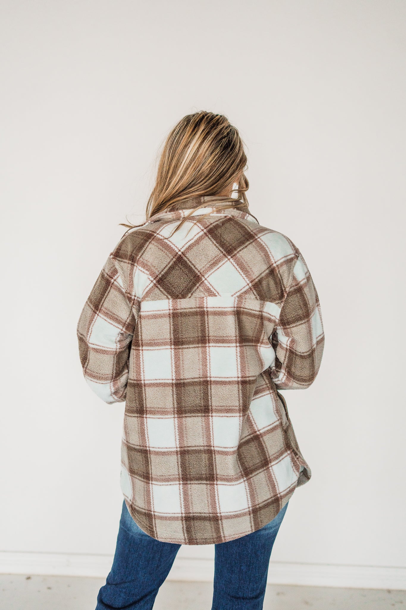Tullis Jacket- Brown Mauve Plaid